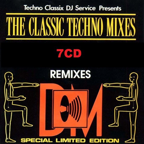 Постер к The Classic Techno Mixes. 7CD (1992-1993)
