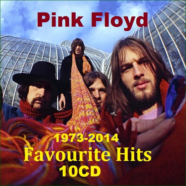 Постер к Pink Floyd - Favourite Hits. 10CD 1973-2014 (2019)