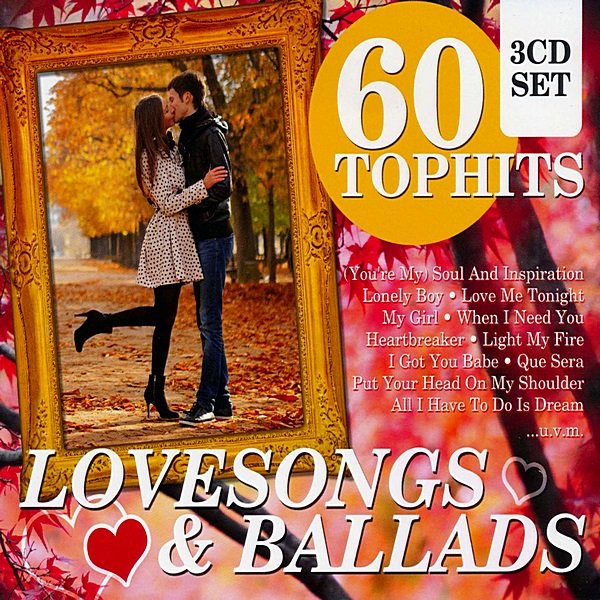 Постер к 60 Top Hits: Lovesongs & Ballads (2014)