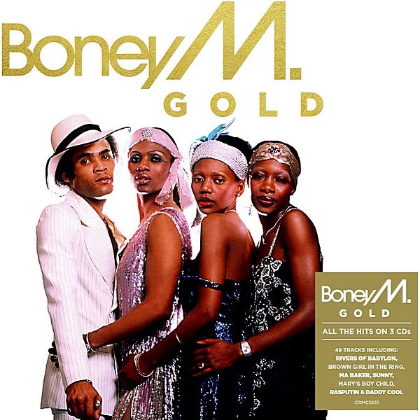Постер к Boney M. - Gold. 3CD (2019)