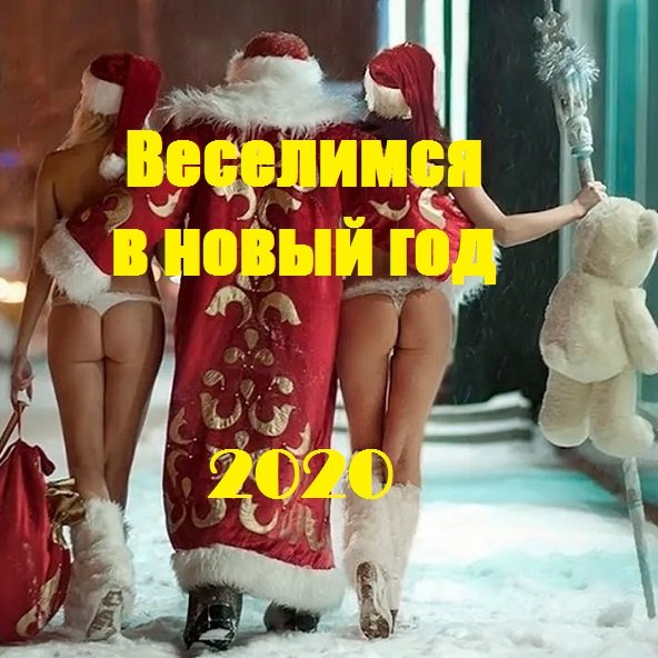 Постер к Веселимся в Новый год 2020 (2019)
