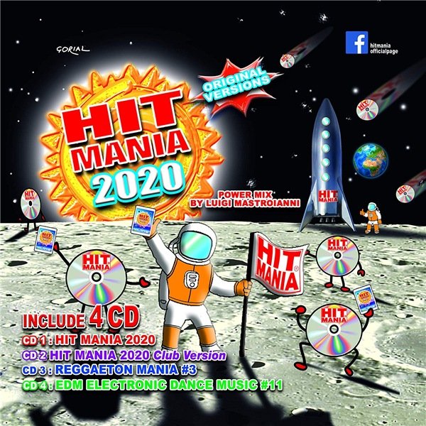 Постер к Hit Mania 2020. 4CD (2019) MP3