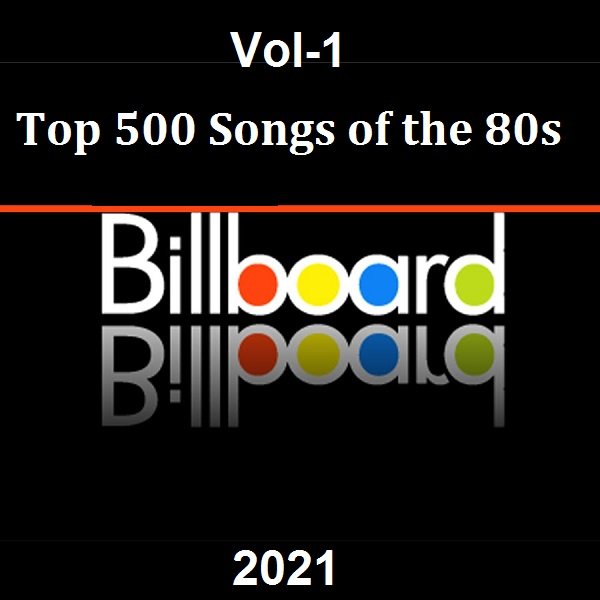 Постер к Billboard's Top 500 Songs of the '80s Vol-1 (2021)