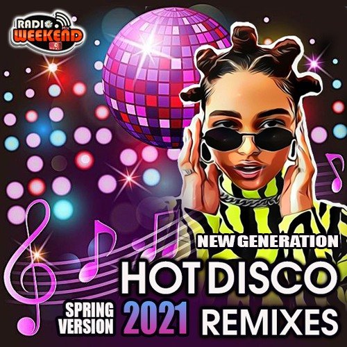 Постер к Hot Disco Remixes (2021)