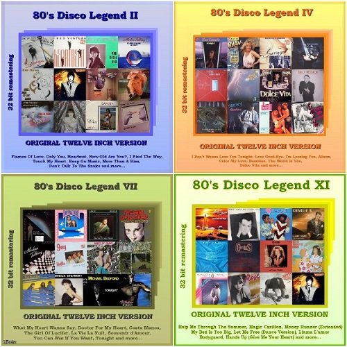 Постер к 80's Disco Legend. Vol 01-11 (2008-2009)