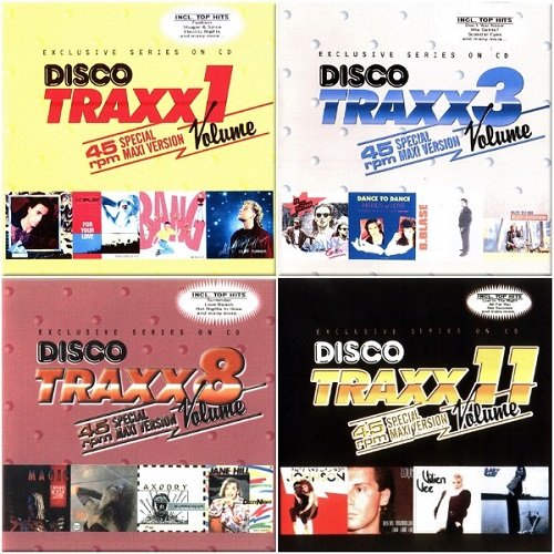 Постер к 45RPM Disco Traxx Vol.01-11 (1993-1995)