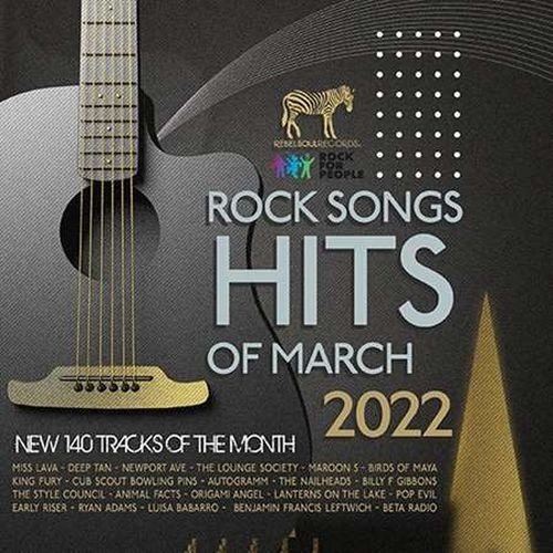 Постер к Rock Songs Hits Of March (2022)