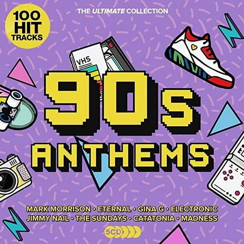 Постер к 100 Hit Tracks Ultimate 90s Anthems (2022)