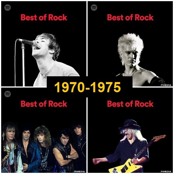 Постер к Best of Rock 1970-1975 (2022)