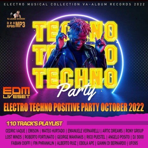 Постер к Electro Techno Positive Party (2022)