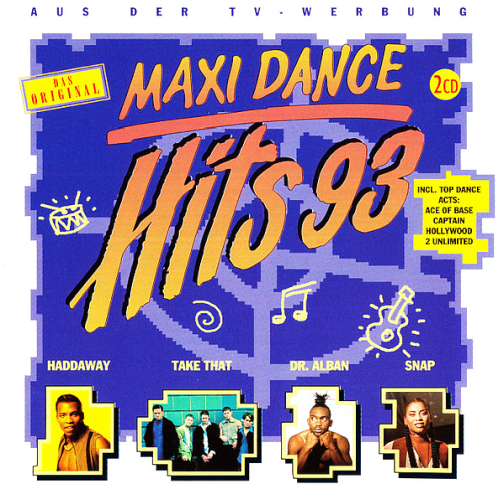 Постер к Maxi Dance Hits (1993)