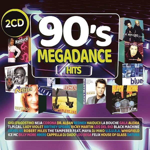 Постер к 90s Megadance Hits (2018)
