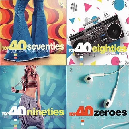 Постер к The Ultimate Top 40 Collection - 70s-00s. [8CD] (2019)