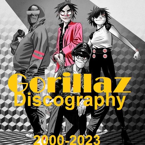Постер к Gorillaz - Discography (2000-2023) FLAC