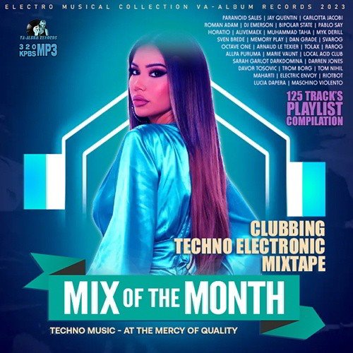 Постер к Clubbing Techno: Mix Of The Month (2023)