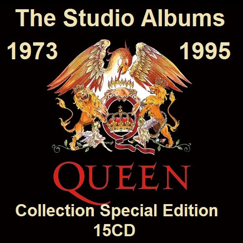 Постер к Queen - The Studio Albums Collection Special Edition 15CD (2015)