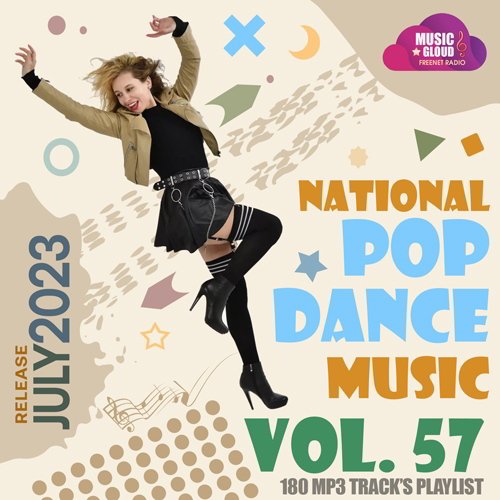 Постер к National Pop Dance Music Vol.57 (2023)