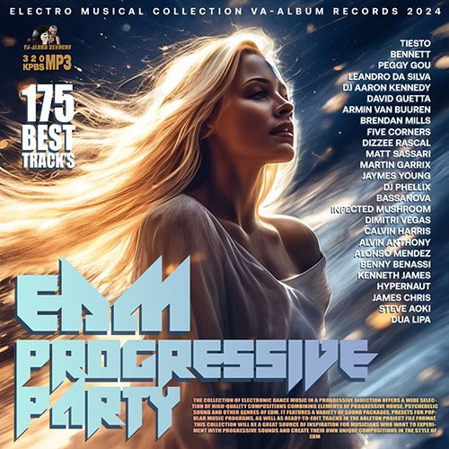 Постер к EDM Progressive Party (2024)