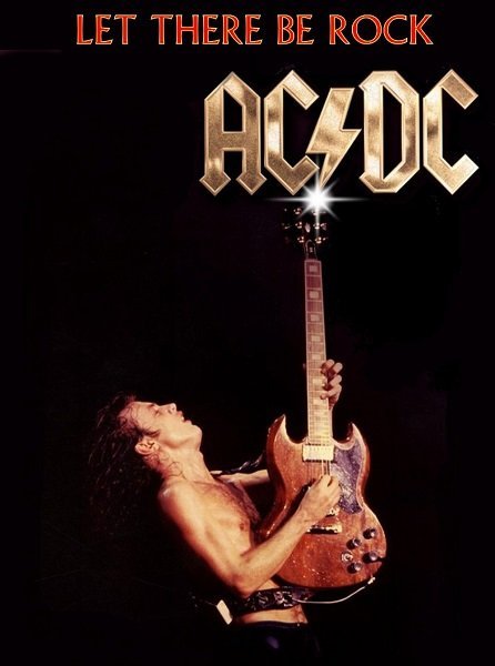 Постер к AC/DC - Let There Be Rock (BDRip 720p)
