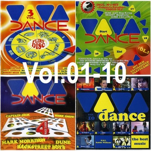 Постер к Viva Dance 90's. Vоl.01-10 (1995-1998) MP3