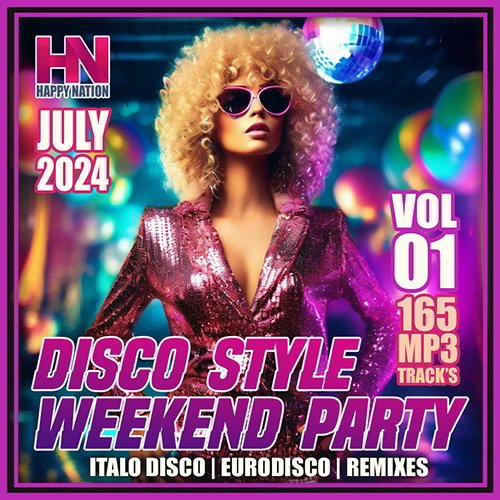 Постер к Disco Style Weekend Party Vol. 01 (2024)