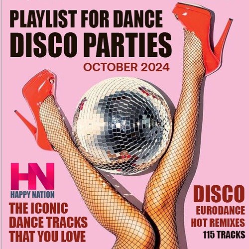 Постер к Playlist For Dance Disco Parties (2024)